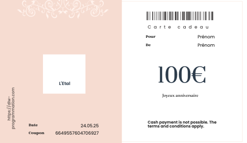 Carte cadeau